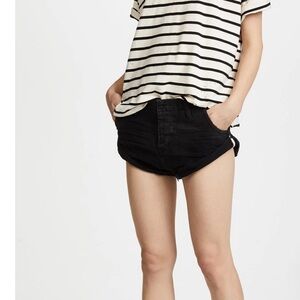 One Teaspoon Black Relaxed fit sailor Shorts